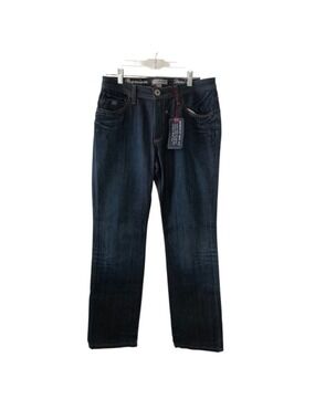 Tommy Hilfiger Premium Denim Berkeley Boy Fit Dark Wash Jeans Cotton Vintage NOS